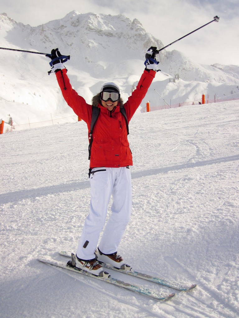 snow-skiing